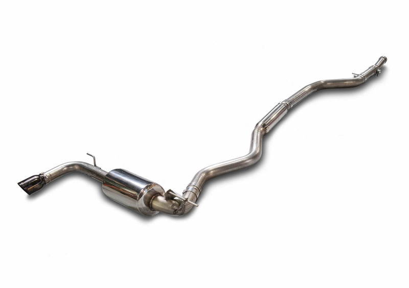 AWE Tuning Touring Edition Exhaust w/ Performance Mid Pipe - Diamond Blk Tips for 13-18 BMW 320i (F30)