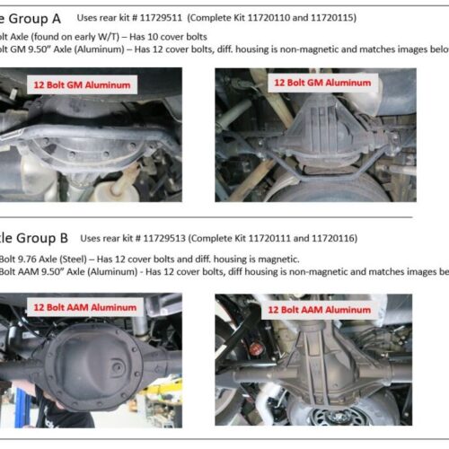 Ridetech 19-25 GM Silverado/Sierra 1500 4WD Lowering Kit - Group B Axle Type - Image 7