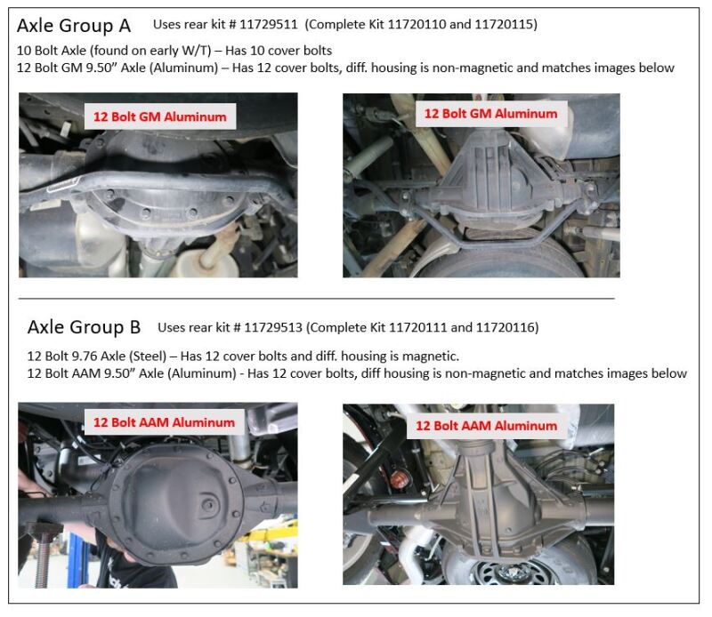 Ridetech 19-25 GM Silverado/Sierra 1500 4WD Lowering Kit - Group B Axle Type - Image 7