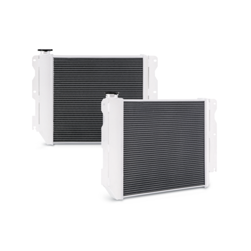 Alternative view of Mishimoto Radiator for 87-06 Jeep Wrangler YJ & TJ w/ LS Swap Aluminum Performance