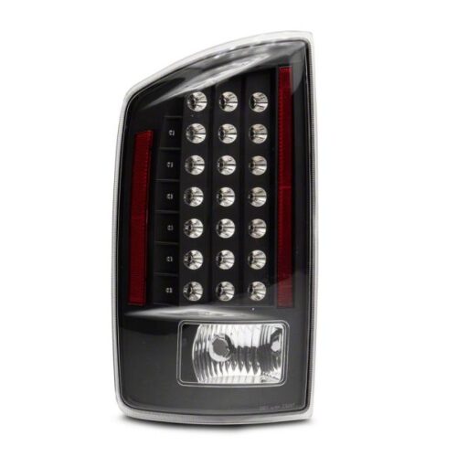 Raxiom for 2007-2008 Dodge RAM 1500 LED Tail Lights- Black Housing (Clear Lens) - Image 7