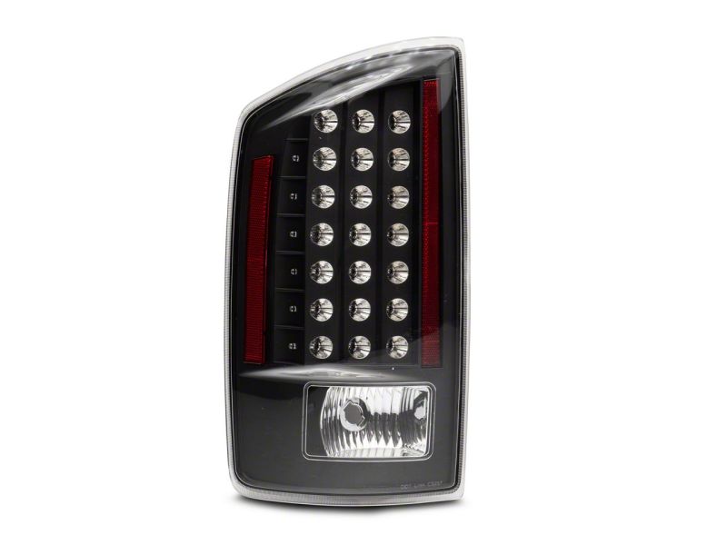 Raxiom for 2007-2008 Dodge RAM 1500 LED Tail Lights- Black Housing (Clear Lens) - Image 7