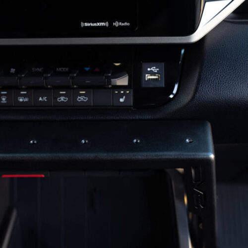 DV8 Offroad 22-23 Toyota Tundra Center Console Molle Panels/Device Mount - Image 4