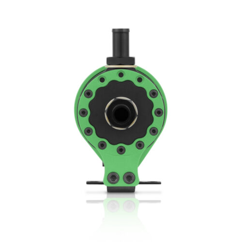 Mishimoto Universal Baffled Oil Catch Can - Green - Image 4