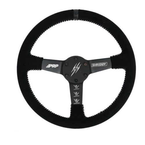 PRP Comp-R Leather Steering Wheel - Black - Image 4