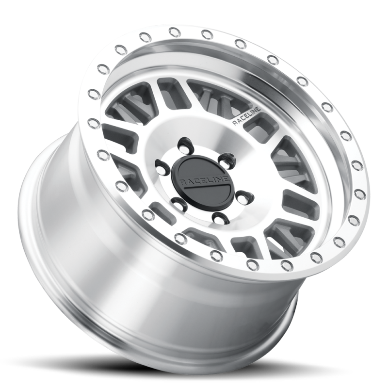 Raceline 951MC Ryno 17x9in / 5x127 BP / -12mm Offset / 78.1mm Bore - Machined Wheel - Image 4