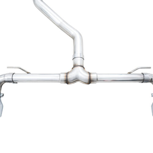 AWE Tuning Touring Edition Exhaust - Chrome Silver Tips for 2022 VW GTI MK8 - Image 9