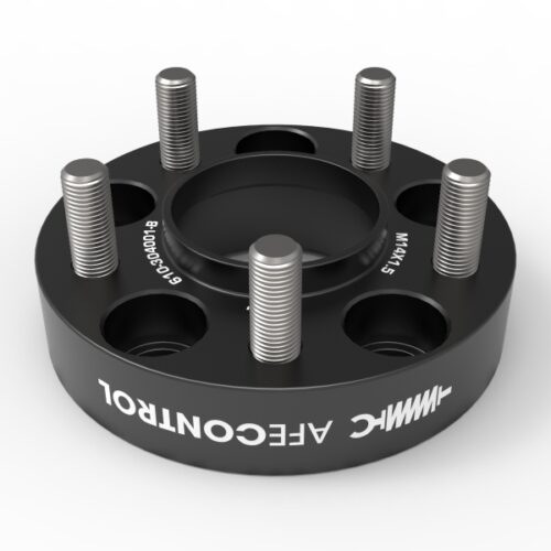 aFe Power CONTROL Billet Aluminum Wheel Spacers 5x114.3 CB70.5 1.25in - 15-24 Ford Mustang/20-23 Explorer - Image 3