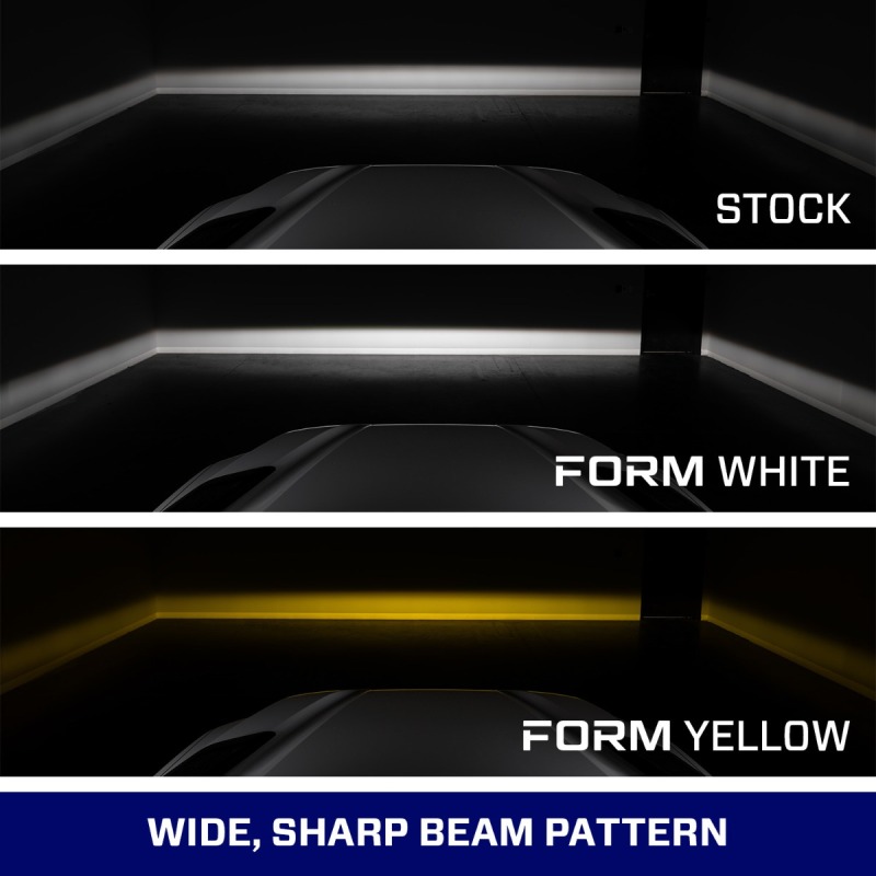 Form Lighting Type T3 Tacoma/Tundra/4Runner/Sequoia LED Fog Lights Yellow (Pair) - Image 5