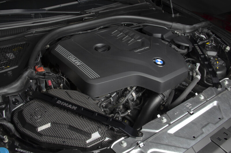 Dinan for 19-26 BMW 230i/330i/M240i/M340i (G20/G42) Aluminum Strut Tower Braces - Front - Image 3