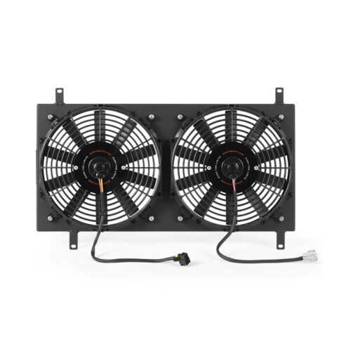 Mishimoto Fan Shroud Kit - Black for 90-97 Mazda Miata Aluminum