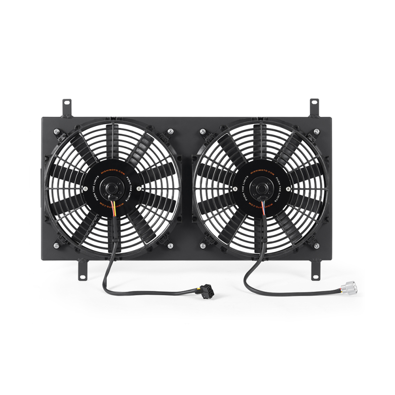 Mishimoto Fan Shroud Kit - Black for 90-97 Mazda Miata Aluminum
