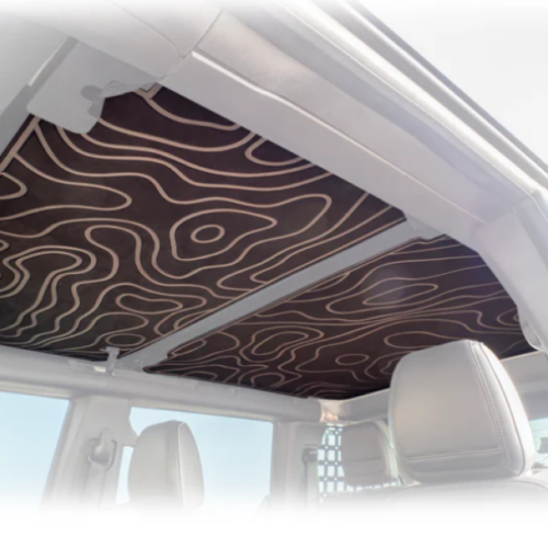 Turn Offroad 2021+ Ford Bronco Foam Headliner for TR10 Hardtop Black