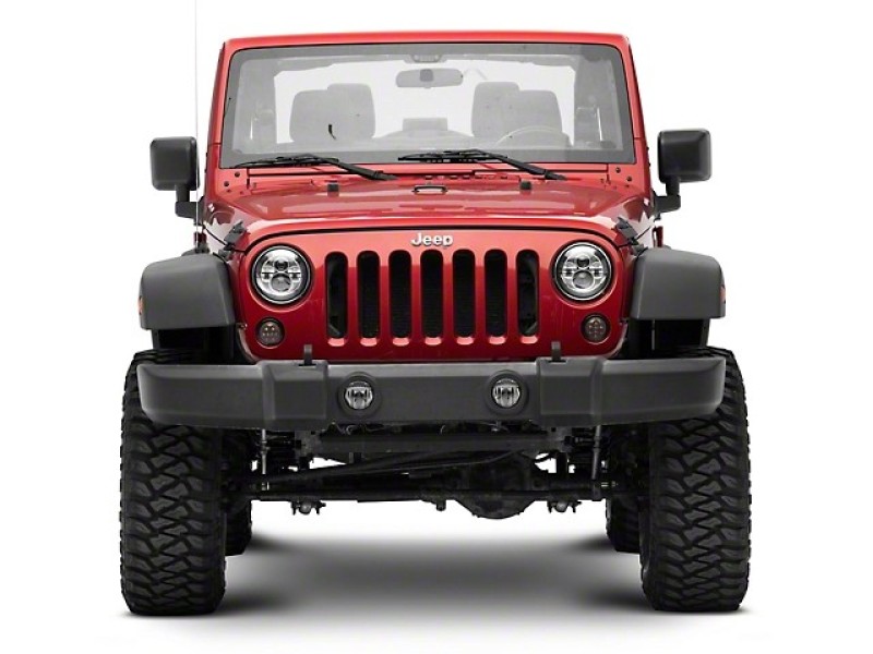 Raxiom for 2007-2018 Jeep Wrangler JK Axial Series LED Amber Turn Signals (Smoked) - Image 2