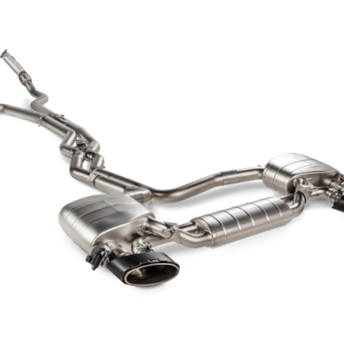 Akrapovic Evolution Line Cat Back (Titanium) (Req Link Pipe Set) for 2023 Audi RS6 Avant (C8)