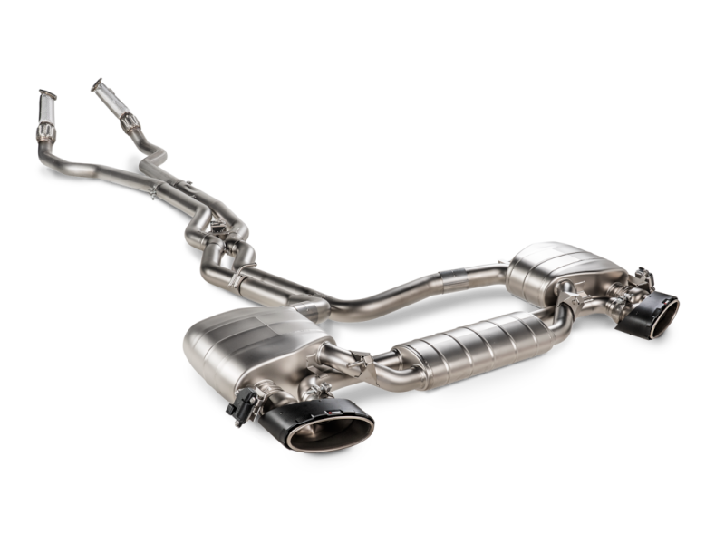 Akrapovic Evolution Line Cat Back (Titanium) (Req Link Pipe Set) for 2023 Audi RS6 Avant (C8)