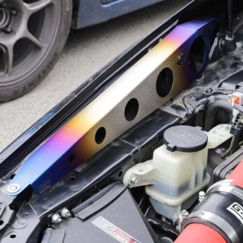 GrimmSpeed 15-21 Subaru WRX/STI Fender Shrouds - Titanium - Image 5