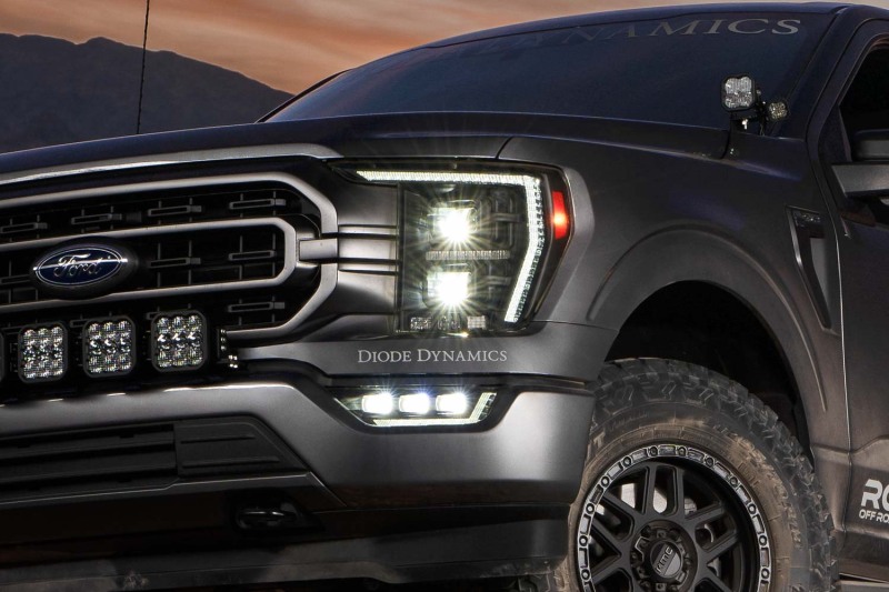 Diode Dynamics 21-23 Ford F-150 Elite Fog Lamps - White - Image 3