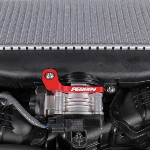 PERRIN 22-26 Subaru WRX / 19-25 Ascent / 20-25 Outback & Legacy Turbo TMIC Bracket - Red - Image 3