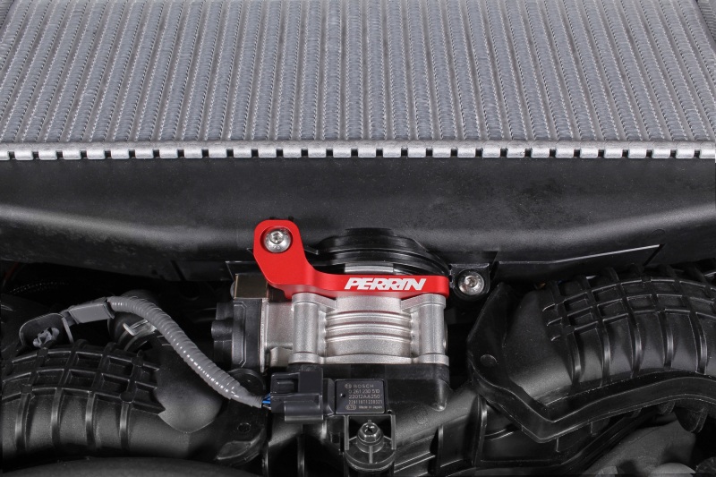 PERRIN 22-26 Subaru WRX / 19-25 Ascent / 20-25 Outback & Legacy Turbo TMIC Bracket - Red - Image 3