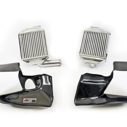 AWE Tuning Performance Intercooler Kit - w/Carbon Fiber Shrouds for Audi 2.7T