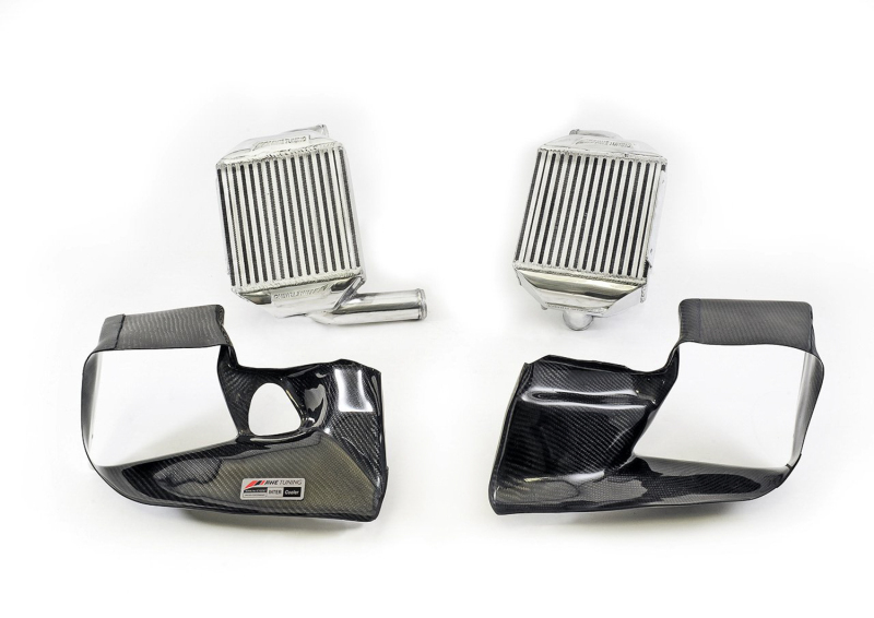 AWE Tuning Performance Intercooler Kit - w/Carbon Fiber Shrouds for Audi 2.7T