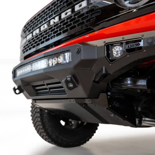 Addictive Desert Designs for 2021+ Ford Bronco Stealth Fighter Front Bumper Skid Plate Kit - Image 10