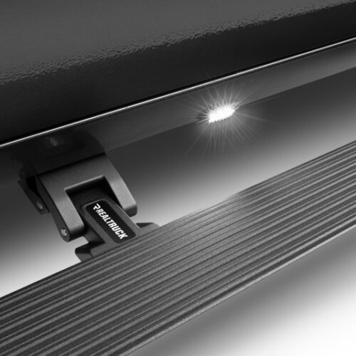 RealTruck 19-24 Ram 1500 Crew Cab 4dr VoltStep Electric Running Board Kit (No Drill) - Tex. Blk - Image 7