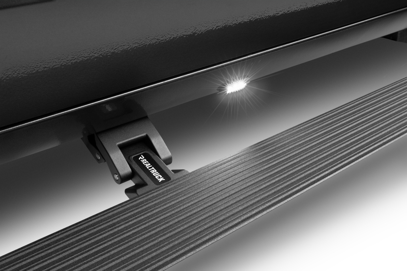 RealTruck 19-24 Ram 1500 Crew Cab 4dr VoltStep Electric Running Board Kit (No Drill) - Tex. Blk - Image 7