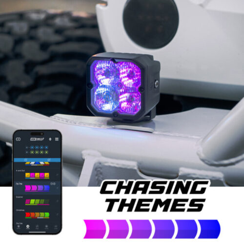 XKGlow XKmax RGBW Addressable Cube Light - Flood Beam