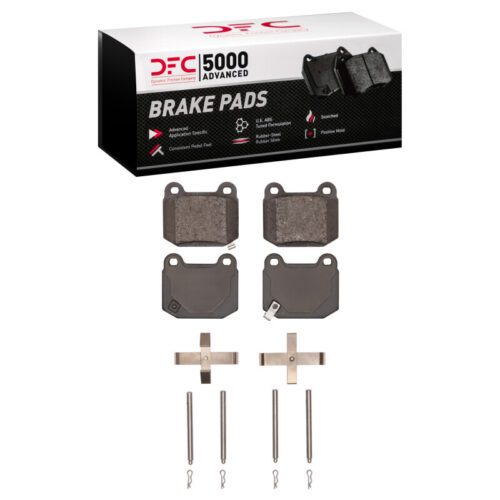 DFC 03-25 Infiniti G35 Rear 5000 Advanced Low Metallic Brake Pads and Hardware Kit