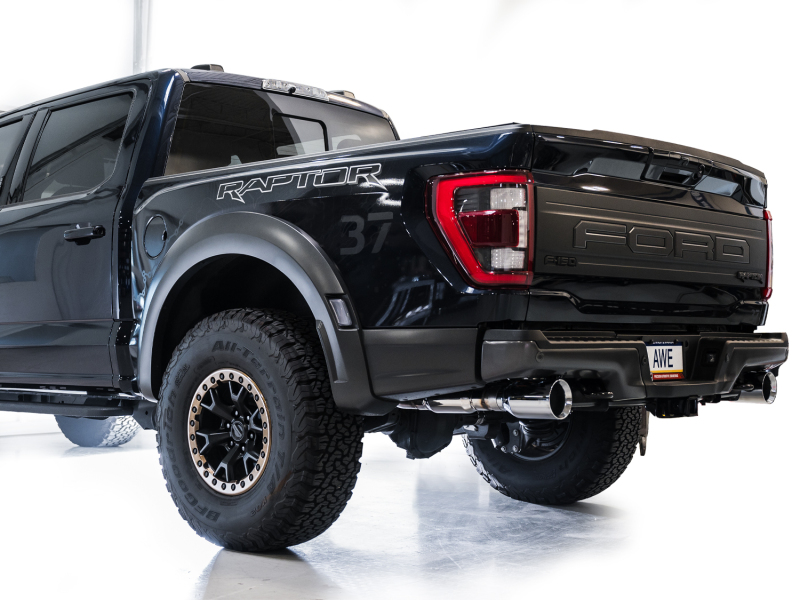 AWE Tuning Gen 3 Raptor SwitchPath Exhaust - Chrome Silver Tips - Image 7