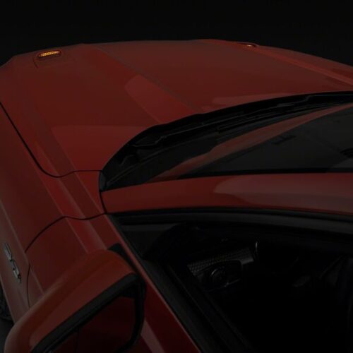 Alternative view of Raxiom 15-17 Ford Mustang GT Axial Series Hood Mount Turn Signal Kit- Amber LED