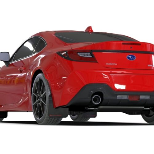 Rally Armor 22-26 Subaru BRZ / Toyota GR86 Black UR Mud Flap w/Blue Logo - Image 3