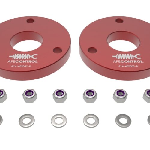 aFe Power CONTROL 23-24 Chevrolet Colorado ZR2 / GMC Canyon AT4X L4 2.7L (t) 1.25in Leveling Kit - Red - Image 3