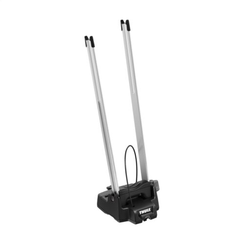 Alternative view of Thule Wheel-On Front Wheel Holder - Silver/Black