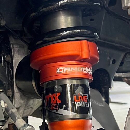 Camburg Ford Raptor 21-23 1.5in Front Spring Preload Spacer Kit (Fox Orange) - Image 4