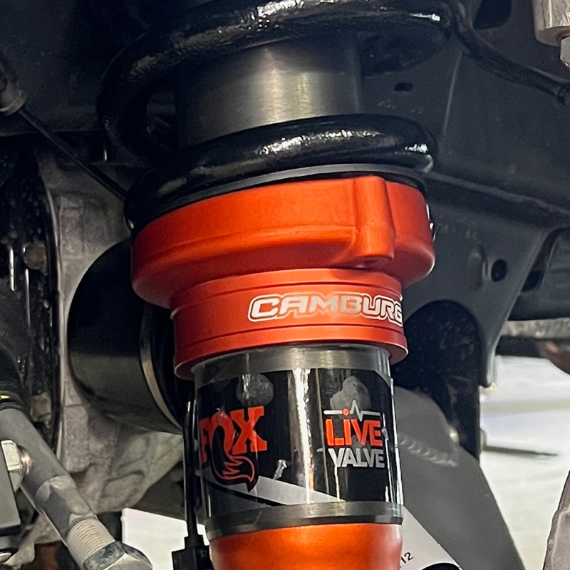 Camburg Ford Raptor 21-23 1.5in Front Spring Preload Spacer Kit (Fox Orange) - Image 4