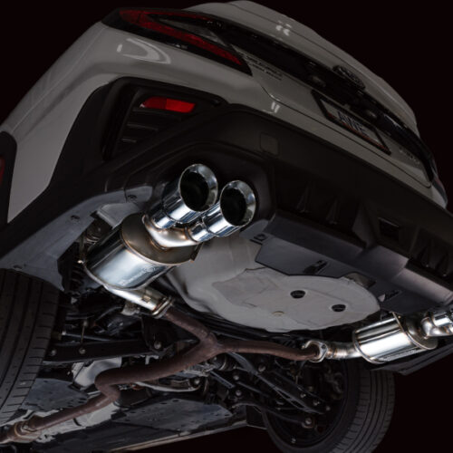 AWE Tuning Touring Edition Axle-Back Exhaust - Chrome Silver Tips for 22-25 Subaru VB WRX - Image 9