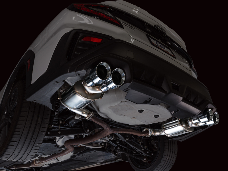 AWE Tuning Touring Edition Axle-Back Exhaust - Chrome Silver Tips for 22-25 Subaru VB WRX - Image 9