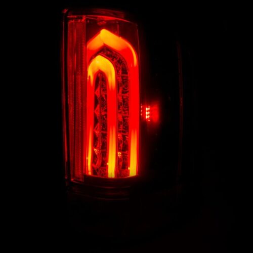 Raxiom for 2007-2013 Chevrolet Silverado 1500 G2 LED Tail Lights- Black Housing- Smoked Lens - Image 3