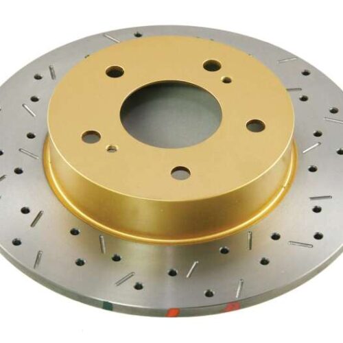 DBA 94-03 Nissan Maxima Rear 4000 Series Drilled & Slotted Rotor