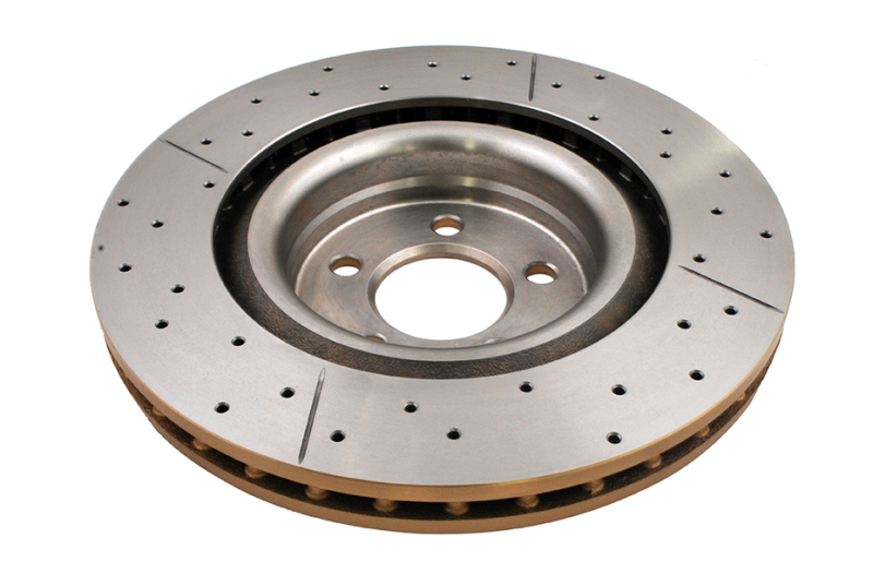 DBA 08-15 Dodge Challenger SRT-8 Front Drilled & Slotted Street Series Rotor - Image 2
