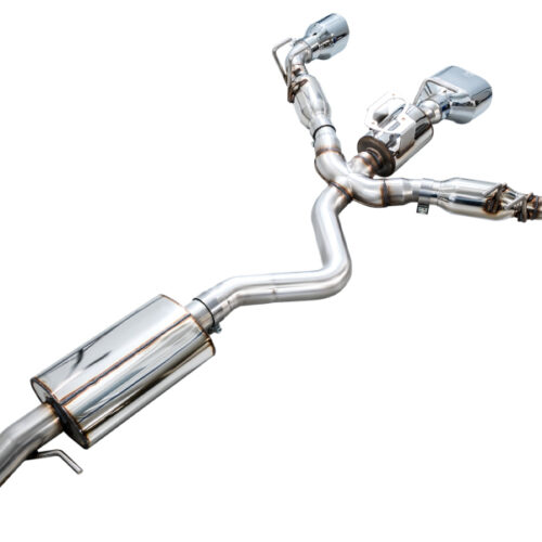 AWE Tuning Touring Edition Cat-Back Exhaust - Chrome Silver Tips for 23-24 Toyota GR Corolla - Image 4