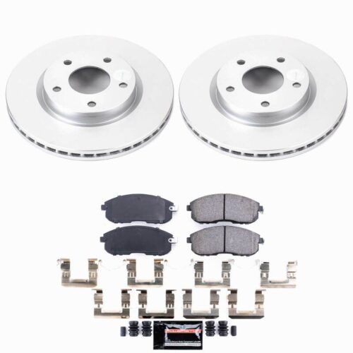 Power Stop 13-19 Nissan Sentra Front Z23 Coated Brake Kit