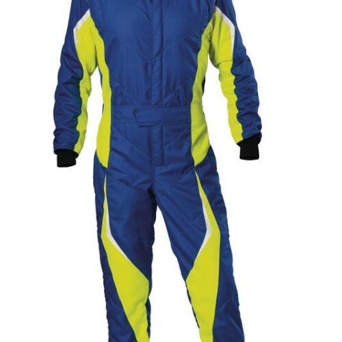 OMP TECNICA EVO OVERALL FIA 8856-2018 NAVY BLUE / GREY / CYAN SZ 54 FIA 8856-2018 + SFI
