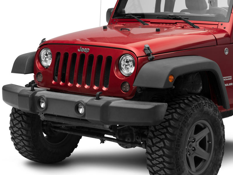 Raxiom for 2007-2018 Jeep Wrangler JK Axial Series LED Amber Turn Signals (Smoked) - Image 8