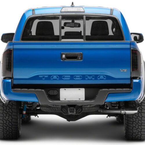 Raxiom for 2016-2023 Toyota Tacoma Axial Series LED Tail Lights- Black Housing- Smoked Lens