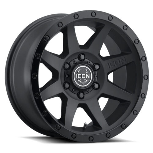 ICON Rebound 20x9 6x5.5 0mm Offset 5in BS 106.1mm Bore Double Black Wheel - Image 4
