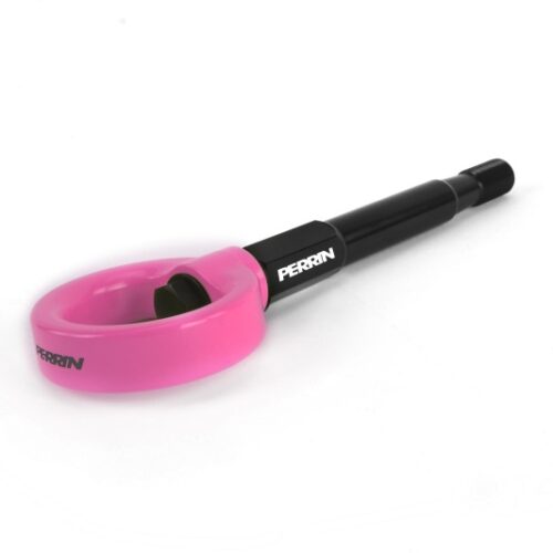 PERRIN 14-19 Subaru Forester Tow Hook Kit (Rear) - Hyper Pink